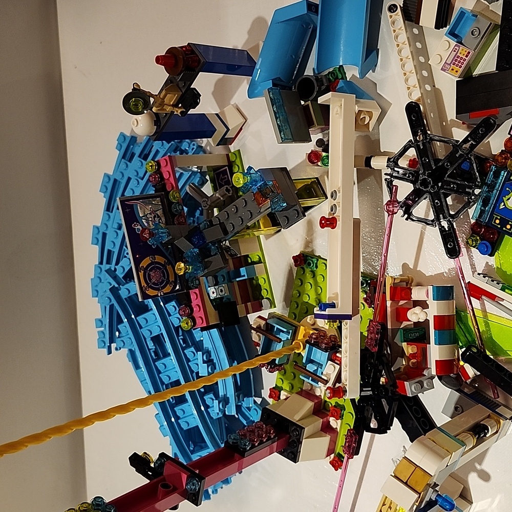 Lego Friends Amusement Park Roller Coaster 41130 Not Complete